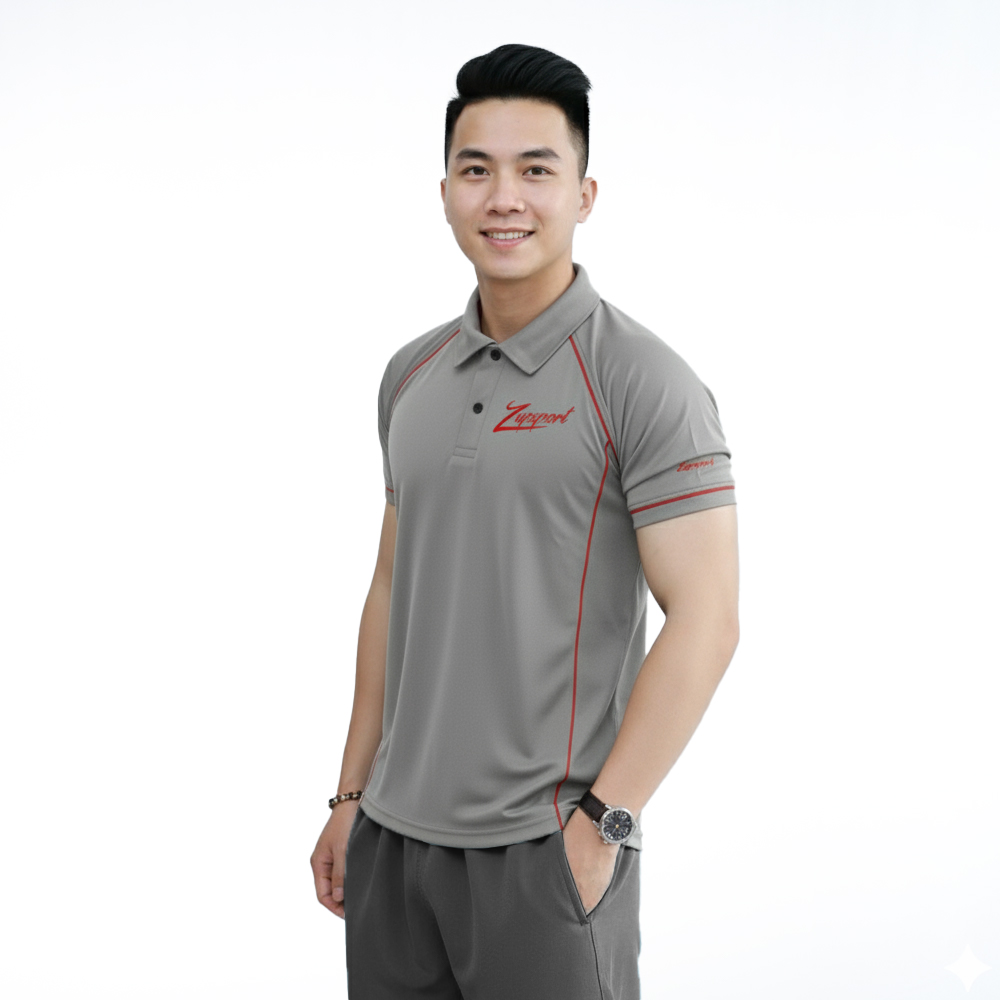 ao-thun-the-thao-co-co-zupsport Áo thun thể thao có cổ Z Up