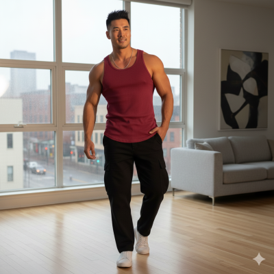 áo tanktop nam số 1 khoét nách sâu