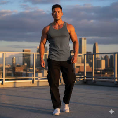 áo tanktop nam số 1 khoét nách sâu